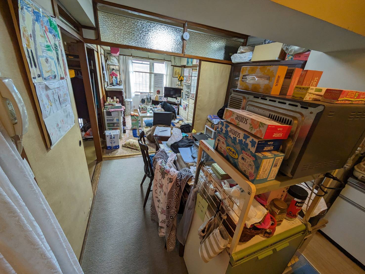 京都市南区にて居室の整理に関する案件